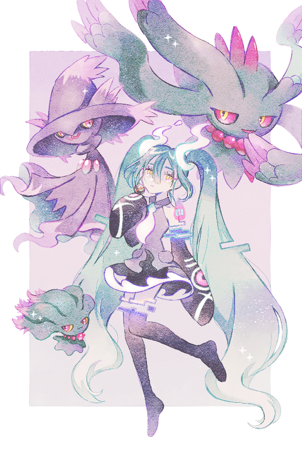 チルタリス ,初音ミク 「」|緑乃🍀コミティアH25aのイラスト