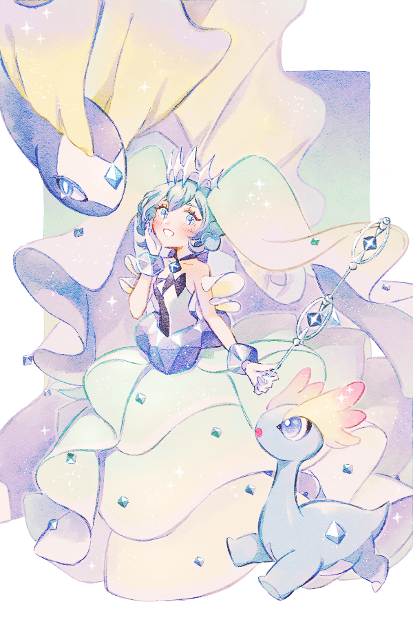 チルタリス ,初音ミク 「」|緑乃🍀コミティアH25aのイラスト