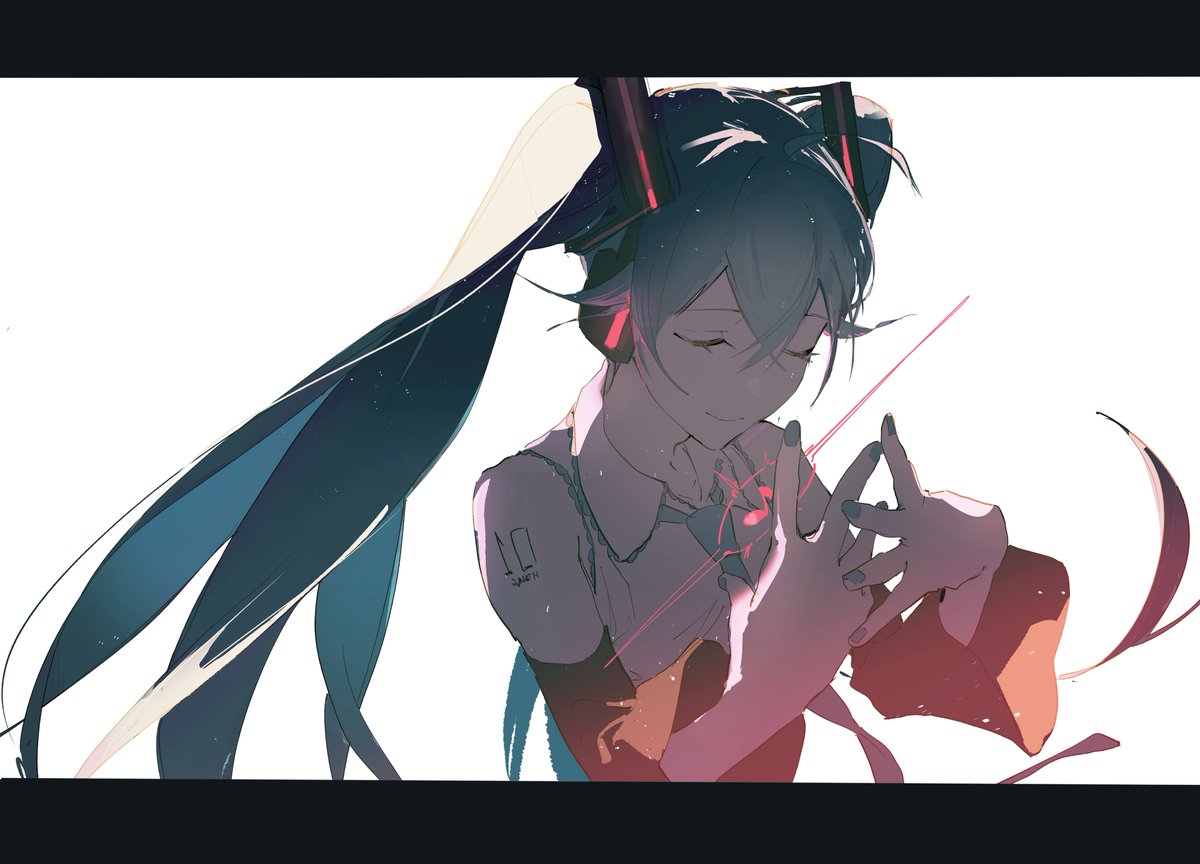 初音ミク 「39 #ミクの日 #ミクの日2024 」|カラスロのイラスト