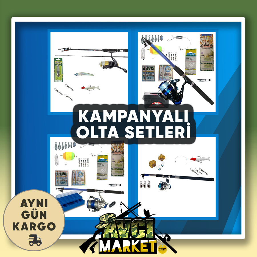 avcimarketnet's tweet photo. Olta seti, kıyı, göl ve tekne balıkçılığı için hazır olta setleri, aynı gün kargo avantajı ile https://t.co/K93mdCzsb0 web sitemizde satışta.
.
https://t.co/YCAqQs8kP2
.
#OltaSeti #Balıkçı #BalıkçıOlta #AvcıMarket https://t.co/j3N0RHEn4v