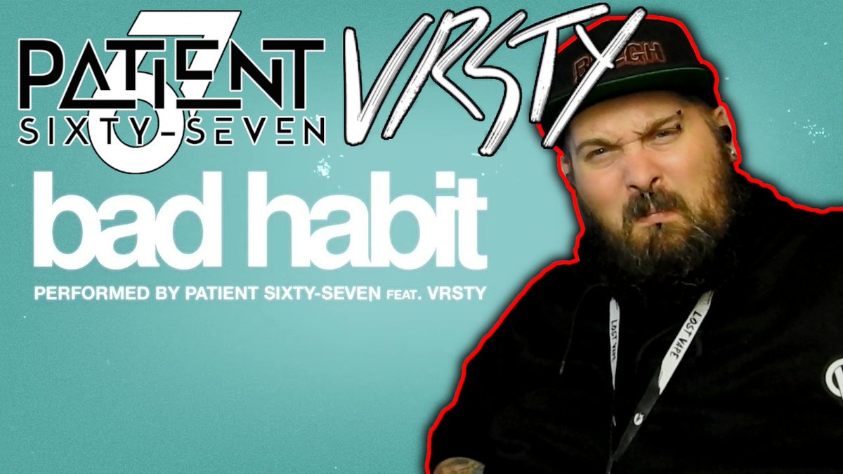 we did these band seperatly before and now they have brought out a brand new track together Patient 67 ft VRSTY and Bad Habit youtu.be/TZQZWBZk7v8 #patient67 #VRSTY #badhabit #dannyrockreacts #metalmusicreactions #reaction #metalcoreband #metalcore