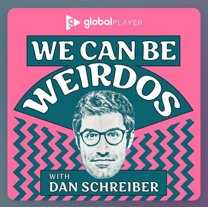 Podcast ho! I’m the guest on @Schreiberland’s fantastic ‘We Can Be Weirdos’ - talking about the new book, how comedy works, and of course - cos it’s Dan’s show - The Mysterious World Of The Unexplained and Batshit. pod.link/1687199754/epi…