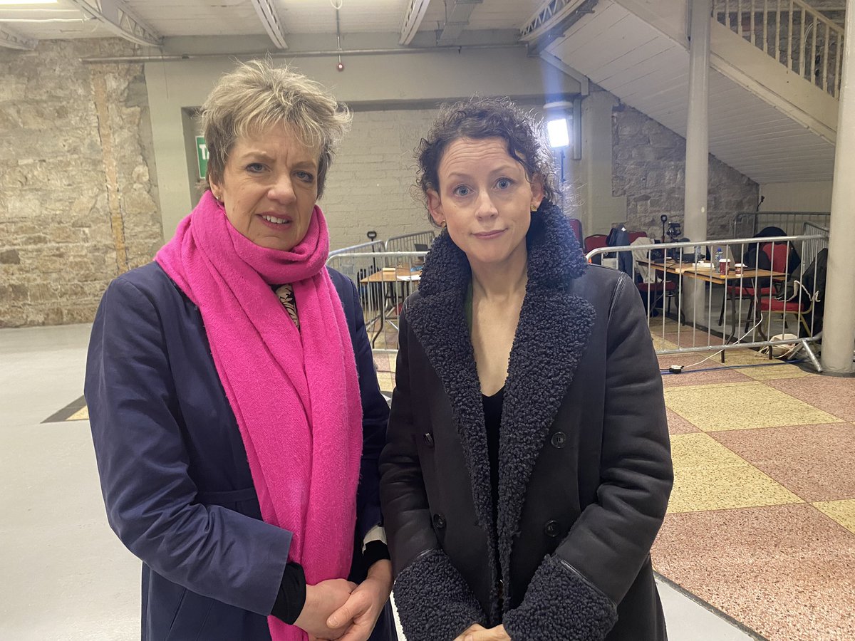 Labour leader Ivana Bacik and Labour Senator Marie Sherlock in RDS say a No-No result would be due to a “lacklustre government campaign”. Marie Sherlock: “This government went out and completely failed to sell their referendum”. She said ministers were missing in action