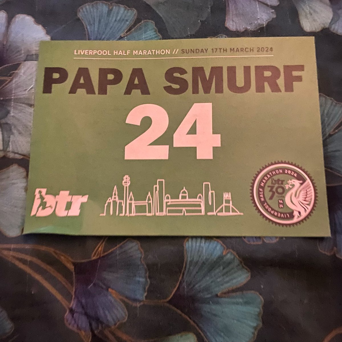 PAPASMURF2024's tweet photo. Papa Smurf is ready to challenge him self  round the streets of @liverpool all in Aid of  @VICTAUK #TeamVicta If you haven’t all ready donated I’ll be cheeky and ask you if you would . @btrliverpool 30th Anniversary run next Sunday on St Patrick’s Day LINK IS ON BIO https://t.co/mKfkKSCmhP