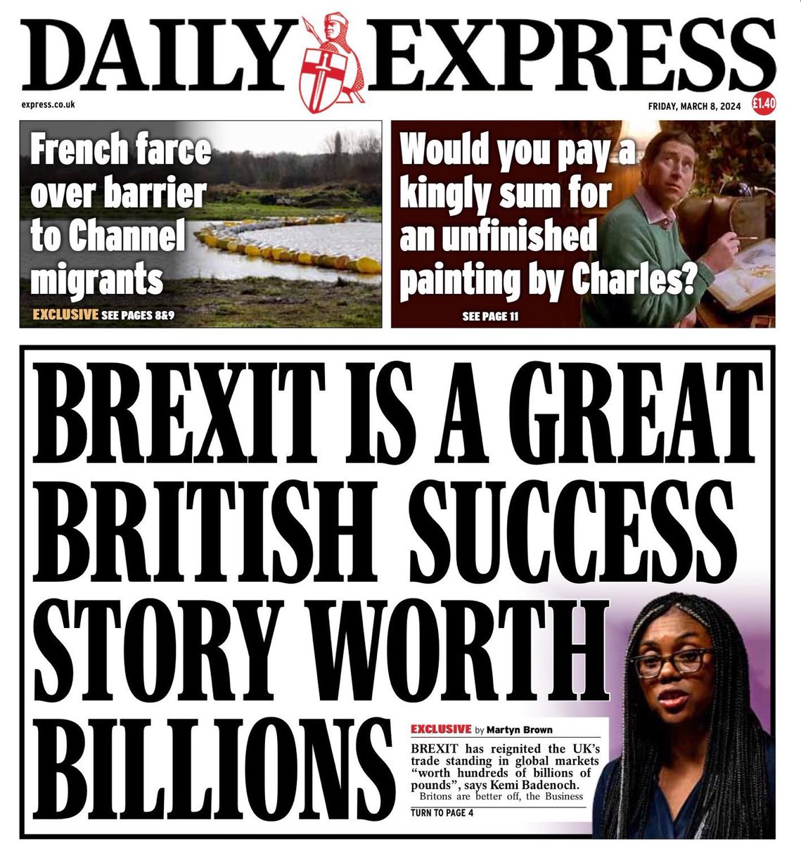 I suppose you need to say this kind of thing if you want to be the next leader of the Conservative Party, but given only 13% of the electorate agree (ipsos.com/en-uk/7-10-bri…) not if you ever want to be Prime Minister. And it makes you a laughing stock internationally