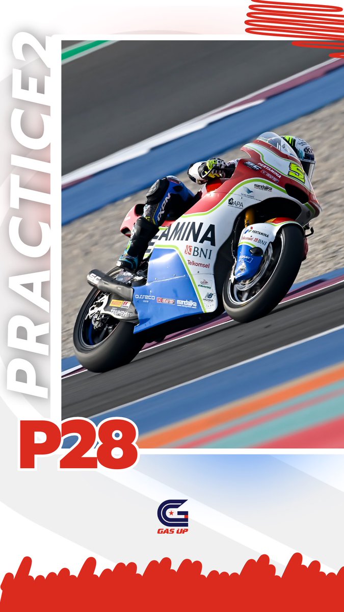 What a lap <a href="/bobendsneyder/">Bobendsneyder</a> !  In the last moments we made it straight through to Q2 🙌🏻 With <a href="/jaume_masia/">Jaume Masià 🇪🇸</a> we continue adding laps and learning. Little by little! we will get our reward soon ¡Vamos! 💪🏻

#motogp2024startnow #MotoGP24 #QatarGP #gasupteam