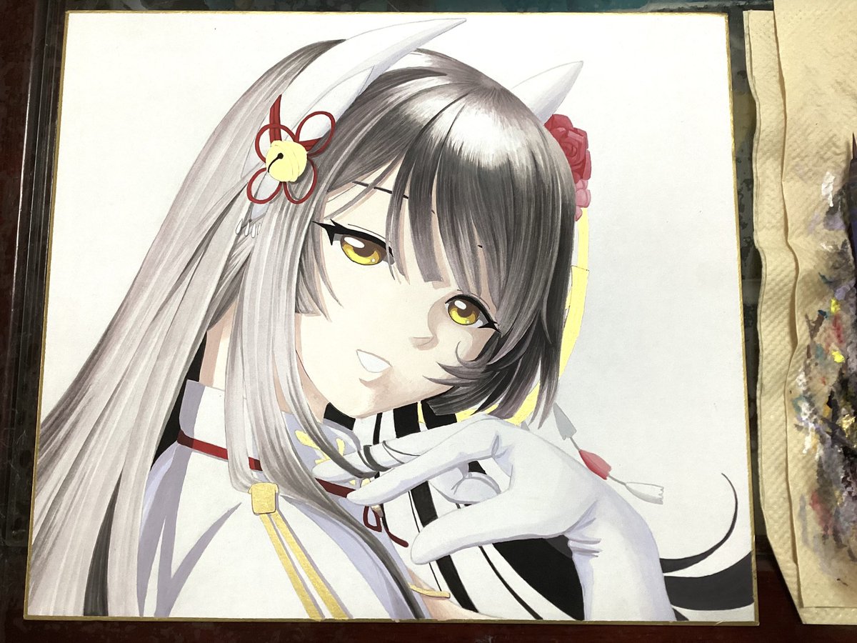 「約25年位前、今までアニメや漫画の絵の主流だったアナログ作画から、パソコンによる」|真オーゼ（(@_@))のイラスト