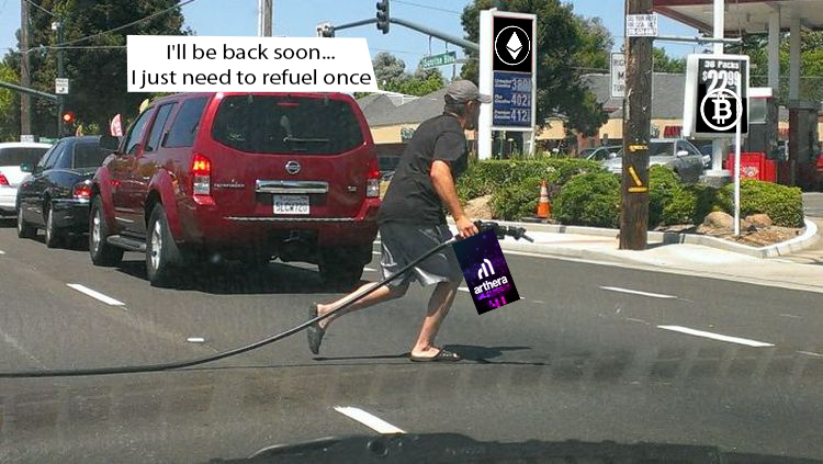 _SIG_Sauer's tweet photo. You can drive as before, but without constantly paying for gas
@artherachain #forgetgasfees https://t.co/kTpfkjWLIZ