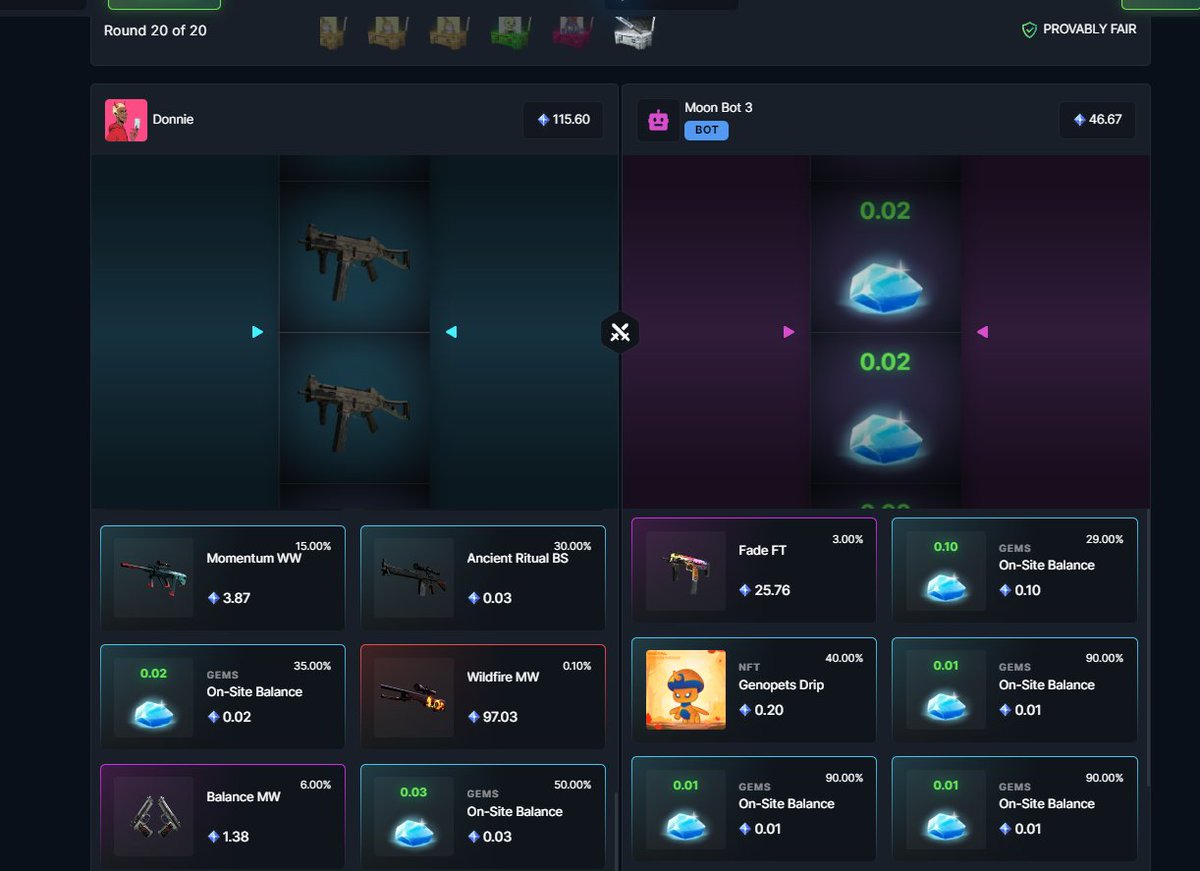DonnieT97's tweet photo. What a way to kick off the weekend ! 
Just won this monster hand battle on @moonroll 🔥
33$ bet turned into a nice 162$ , we'll take that 5x anytime!
If you're feeling lucky , come give it a shot on moonroll 
https://t.co/YHKnkb776v
Sharing an alpha in the tweet below. https://t.co/NSVzOnOqzs