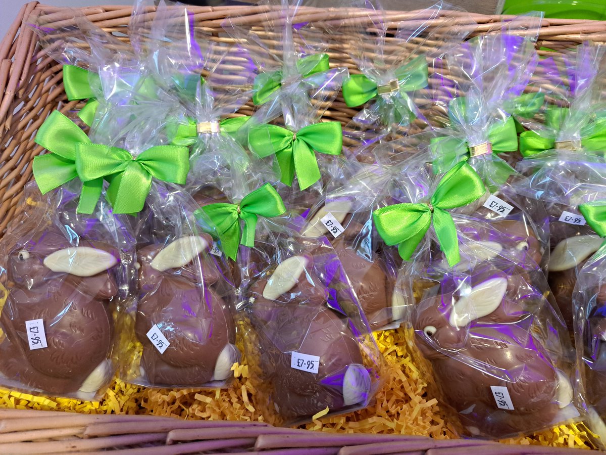 Really happy with the cute Easter bunnies