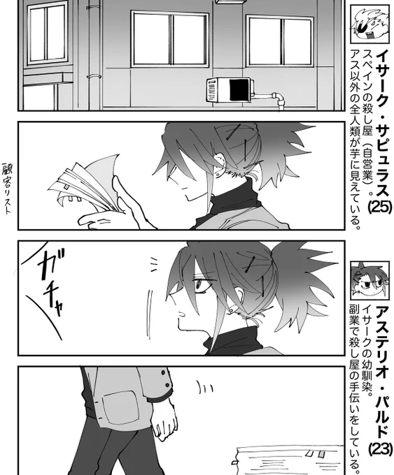 ※血
殺し屋のきまぐれ  #創作BL 