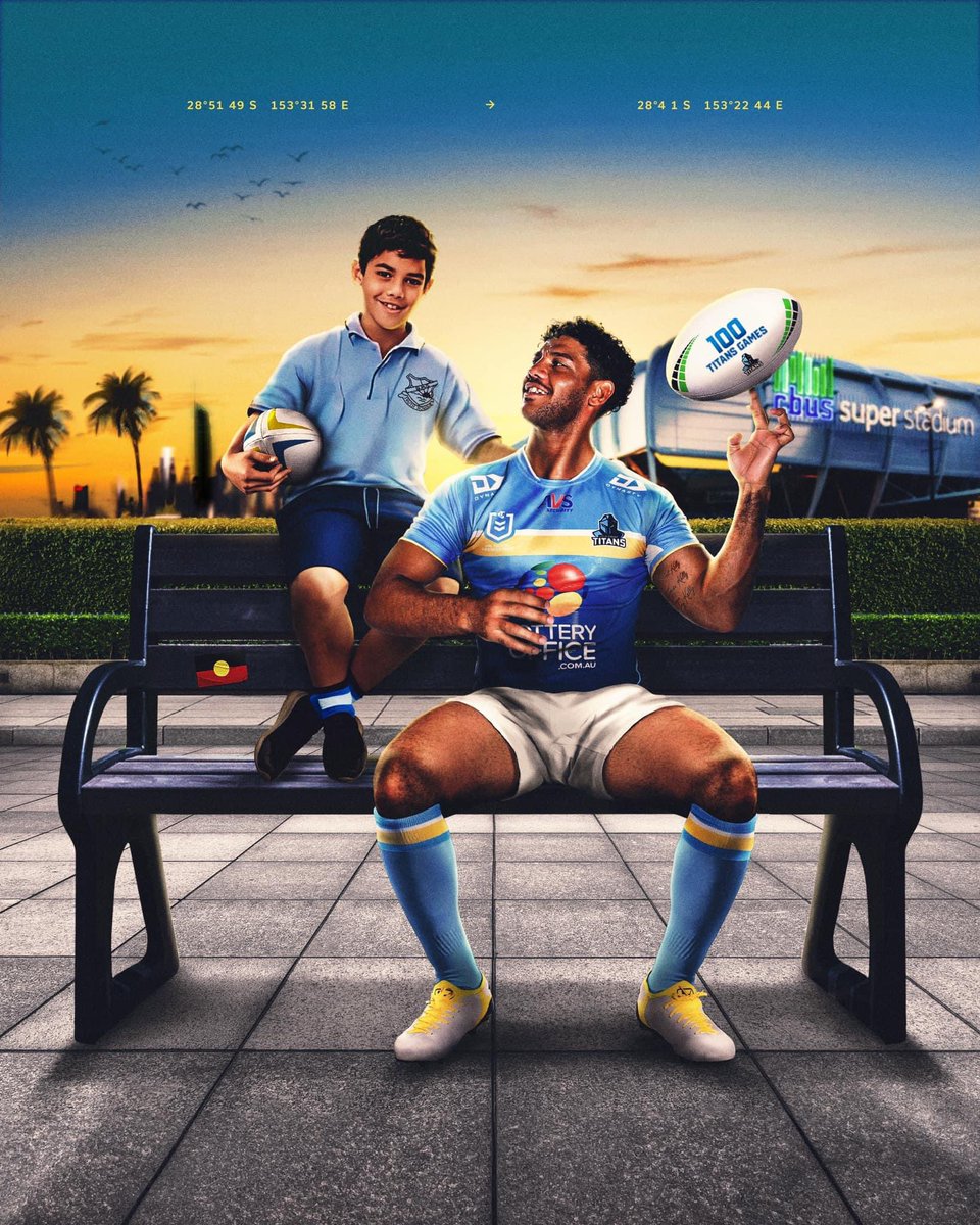 Latest work for the Gold Coast Titans🏉🏟️🇦🇺 #NRL