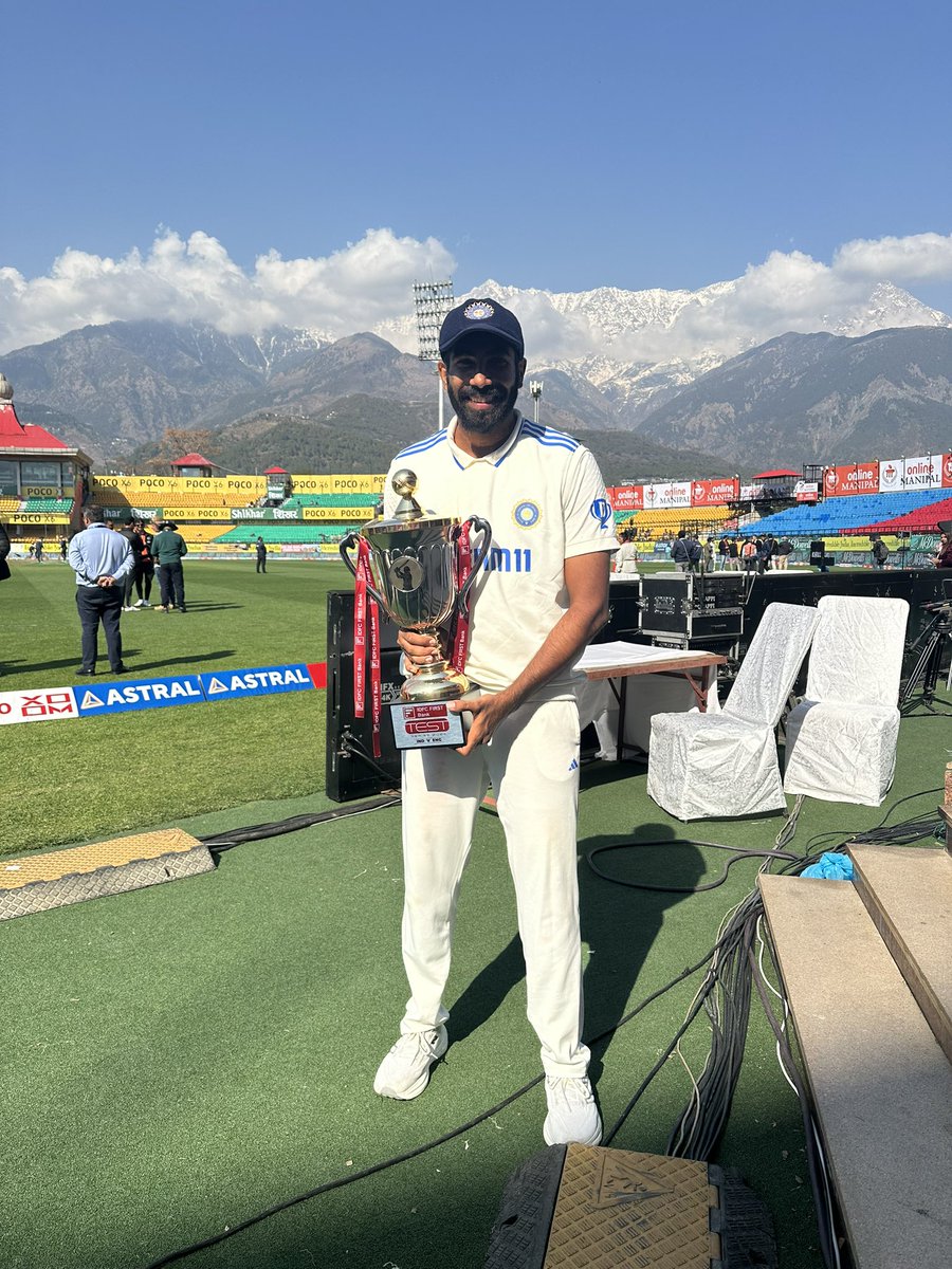 Jaspritbumrah93's tweet photo. My most favourite format with this great bunch 💯

Incredible series win and a very special one for @ashwinravi99 https://t.co/Xyj9DueTrk