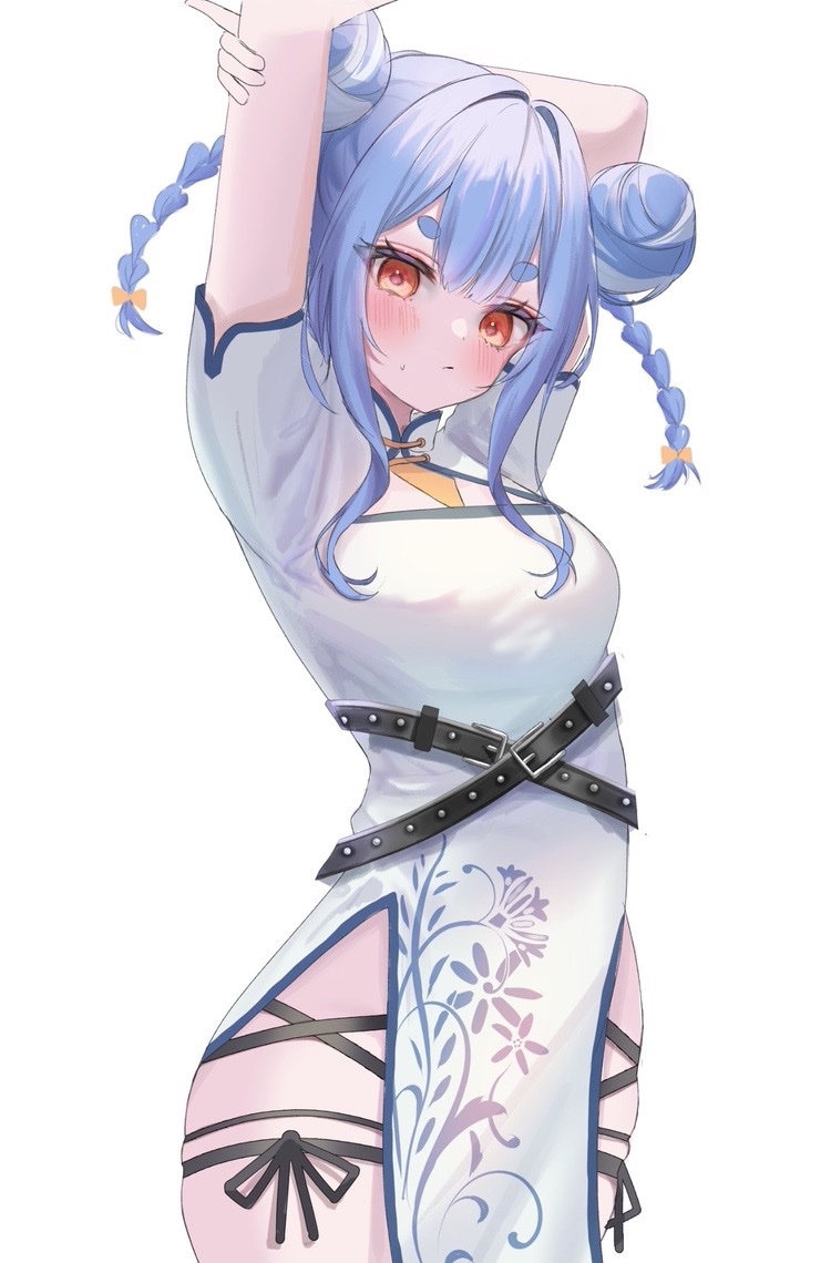 #ぺこらーと #ホロライブ 

チャイナぺこら🩵