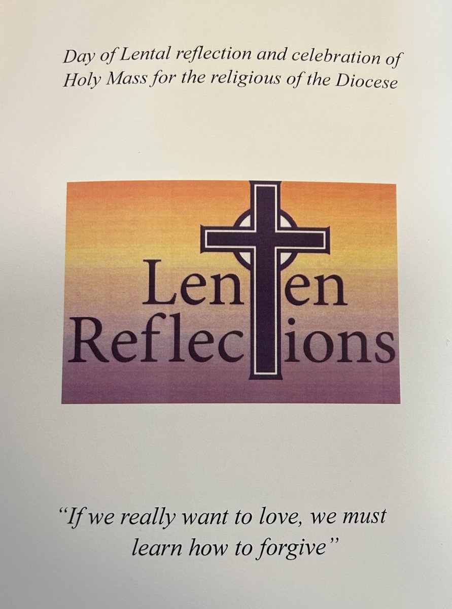 KnittingNun's tweet image. At day of reflection for Religious in the Diocese. @SalfordDiocese #NunsofTwitter #BrovsfTwitter.