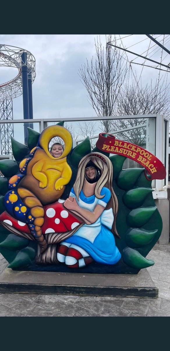 The boy is having great fun on his surprise day out with <a href="/cazgrundy/">Caz</a> <a href="/helengrundy26/">Helen</a> at <a href="/Pleasure_Beach/">Pleasure Beach Resort🎢</a> thank you for making my boy soooooo happy 🥰🥰🥰🥰🥰🥰 xxxx