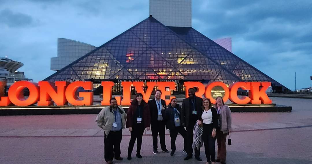 This was fun! @rockhall @historyed. Study #history and visit cool places. #sschat #yayhistory #HistoryMatters #ProjectLEAD