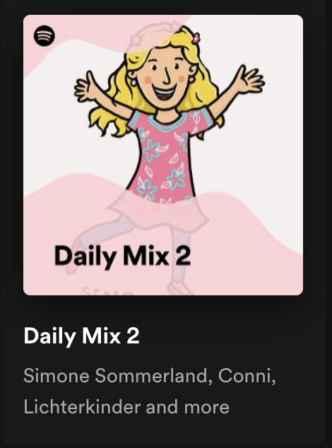 lks_kln's tweet photo. Having kids isn't great for your Spotify algorithm https://t.co/0tZVQJO38v