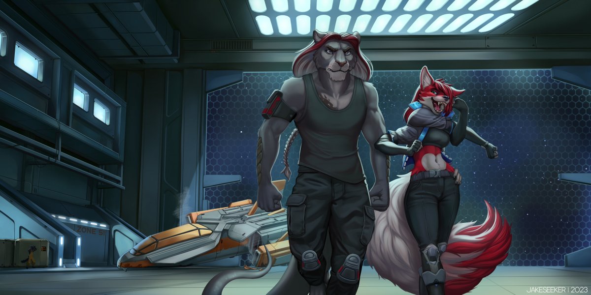 "So how would you rate my parking skills, man?" 🚀

Illustration for <a href="/Skiefire/">Skiefire</a>