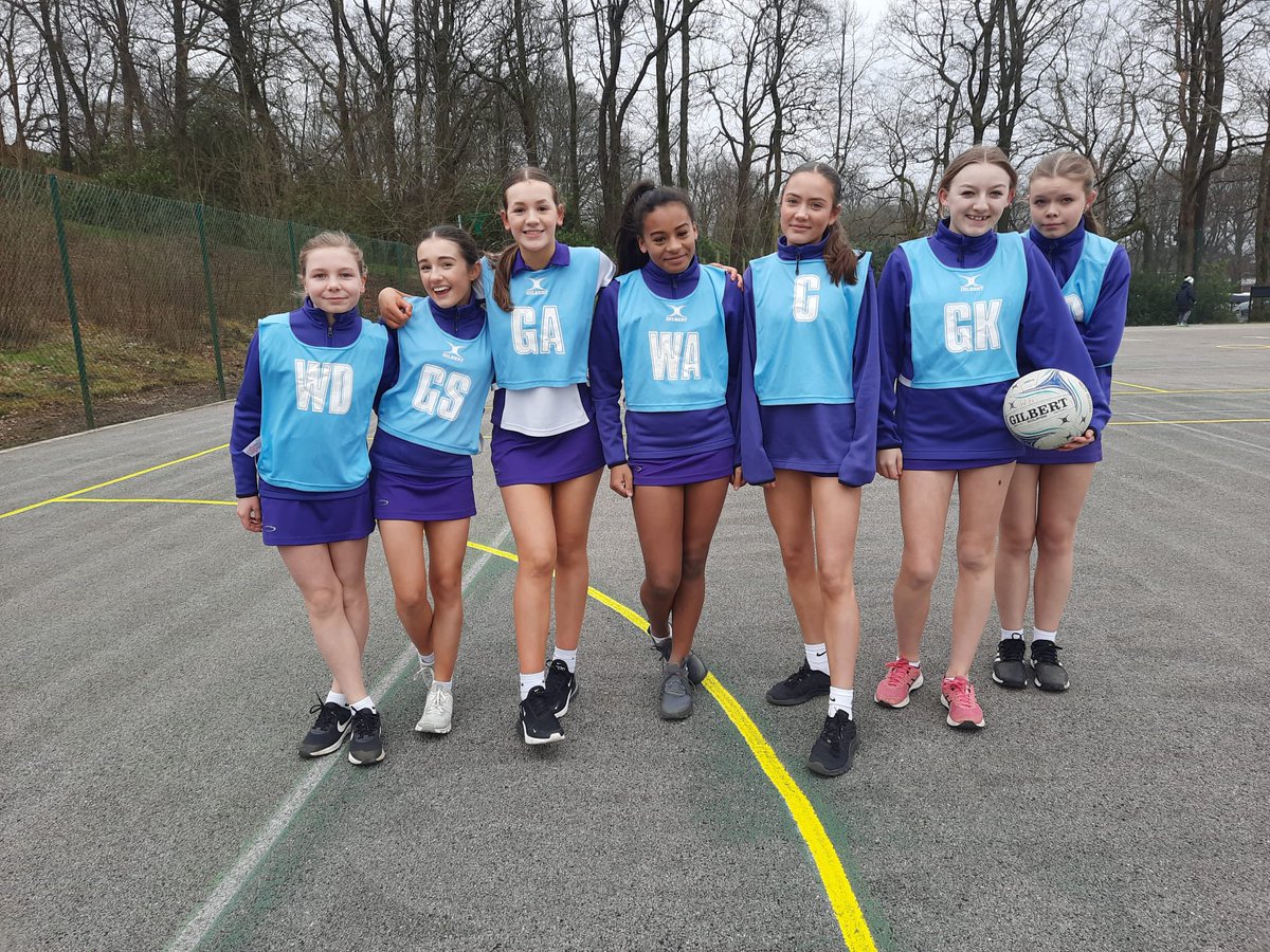 WestholmeSport's tweet photo. A lovely morning of netball against our friends @KGS_sports. Some fantastic game play and competition from each year group! Enjoy the rest of your weekend girls! #teamnetball 🏐 https://t.co/E8P32U1uUe