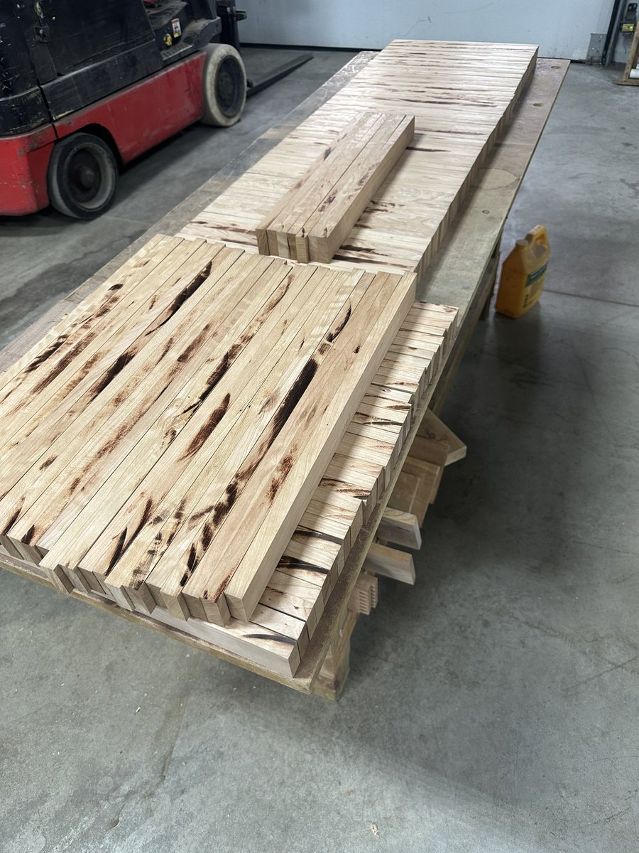 christangriego's tweet photo. We’re trying to have the least amount of scrap with the making of @SotaTurntables  these remnants will be turned into cutting boards or wine racks and used by audiophiles in their kitchens.  Sure is fun figuring out things to make!!! https://t.co/Ndn6kdRrnl