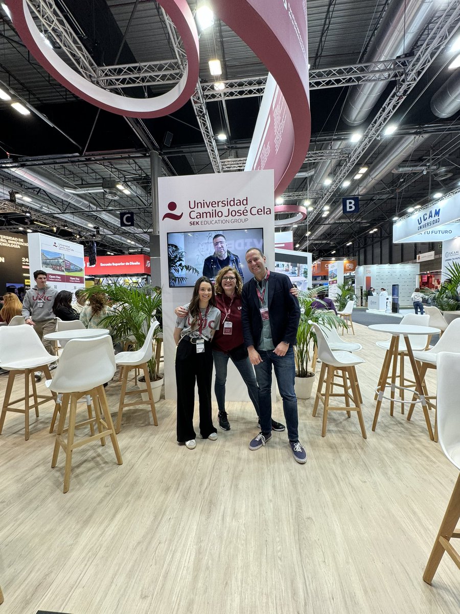 ¿Ya sabes lo que quieres estudiar? Os esperamos este finde en #Aula <a href="/IFEMA/">IFEMA MADRID</a> 
#OrientaciónUniversitaria #ComunicaciónAudiovisual #NuevoMedios #Periodismo <a href="/universidadcjc/">UCJC</a>