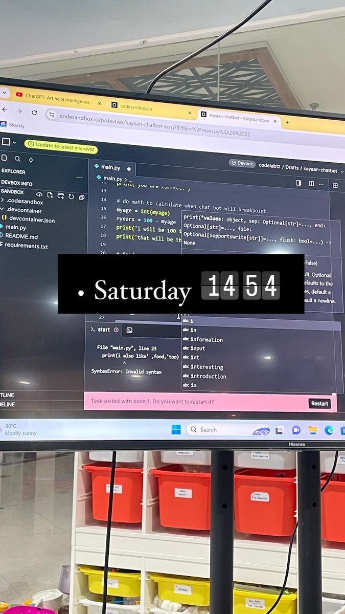 lujablack's tweet image. Having a blast teaching Python! Students are really enjoying learning. Python boosts problem-solving skills. 🐍💻 #PythonClass