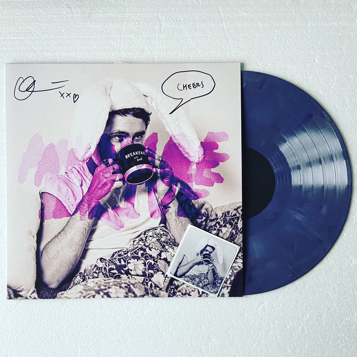 New Arrival: Debut album by Anamoe Drive “Breakfast In Bed” Hand Signed & pressed on EcoMix Colour Vinyl