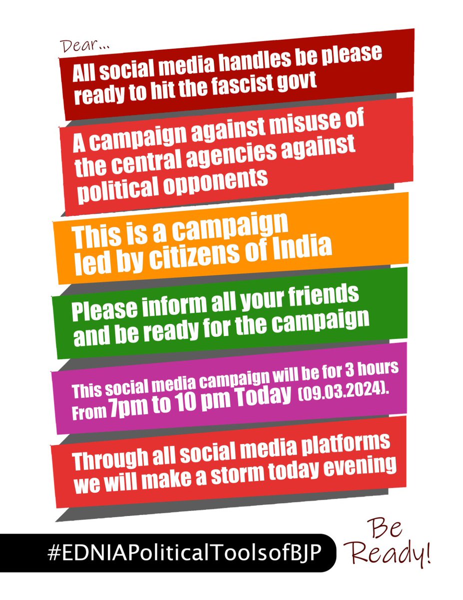 sinankumbala01's tweet photo. #EDNIAPoliticalToolsofBJP https://t.co/REbH15u07V