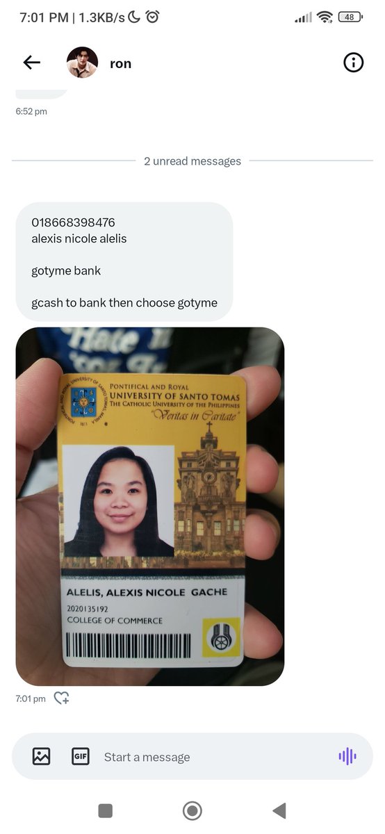 _woobear01's tweet photo. Hey teumes, beware po with this scammer @ronxhoon_ron 
he/she is selling treasure membership account and other concerts tix kuno, and using different identity po.

Wts/treasure membership https://t.co/Skyr6zhUwP