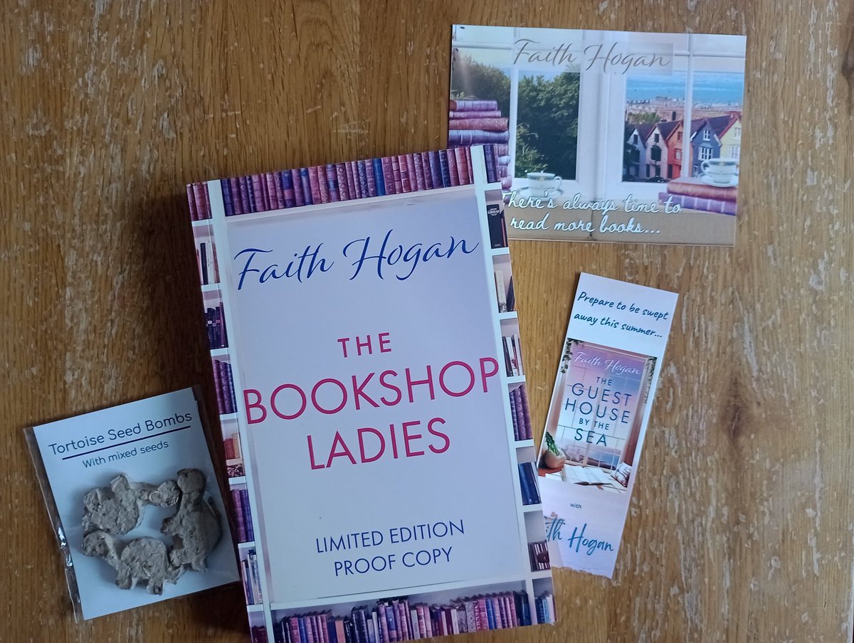 Love the sound of this! The Bookshop Ladies by @GerHogan .  Thanks for sending @HoZ_Books I look forward to the blog tour! 
#TheBookshopLadies #FaithHogan