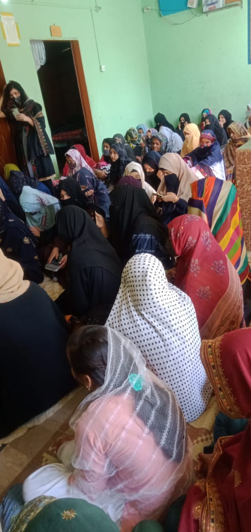 MehnatkashAurat 
Program in Sanghar District 
8 March 2024 
International Women's Day 
Home based women Dastkari Workers Union 
Led by Kousar Nisa