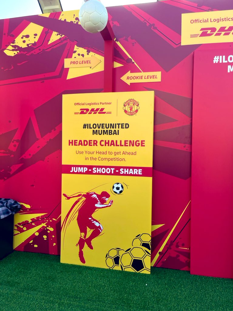 StretfordD3vils's tweet photo. HEAD in to the @DHLExpressIndia booth and participate for a chance to win some merch!
#DHLEXPRESSINDIA @DHLExpressIndia https://t.co/OCGIO2iBNV