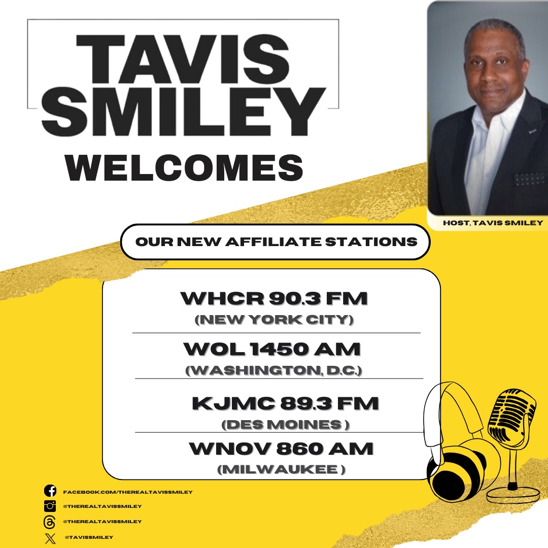 #TheTavisSmileyShow #Podcast #TalkRadio ##BlackExcellence 
#UnapologeticallyProgressive👊🏾💥🔥
#NationallySyndicated