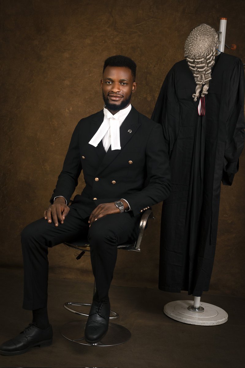 8 YEARS AGO IT ALL BEGAN, NOW REINTRODUCING D.A OLAJIDE ESQ

  I’m super delighted to be amongst the 19% who had a Second Class Upper Grade out of 5,308 Law School Students that wrote the recently concluded 2022/2023 Nigerian Law School Bar Part II Program.

#NLS
#newwigs