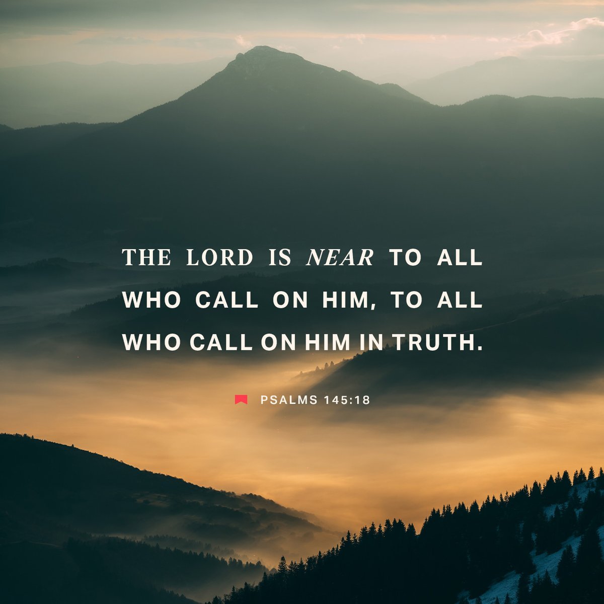 YouVersion's tweet photo. Psalm 145:18 https://t.co/FqmXacxKWT