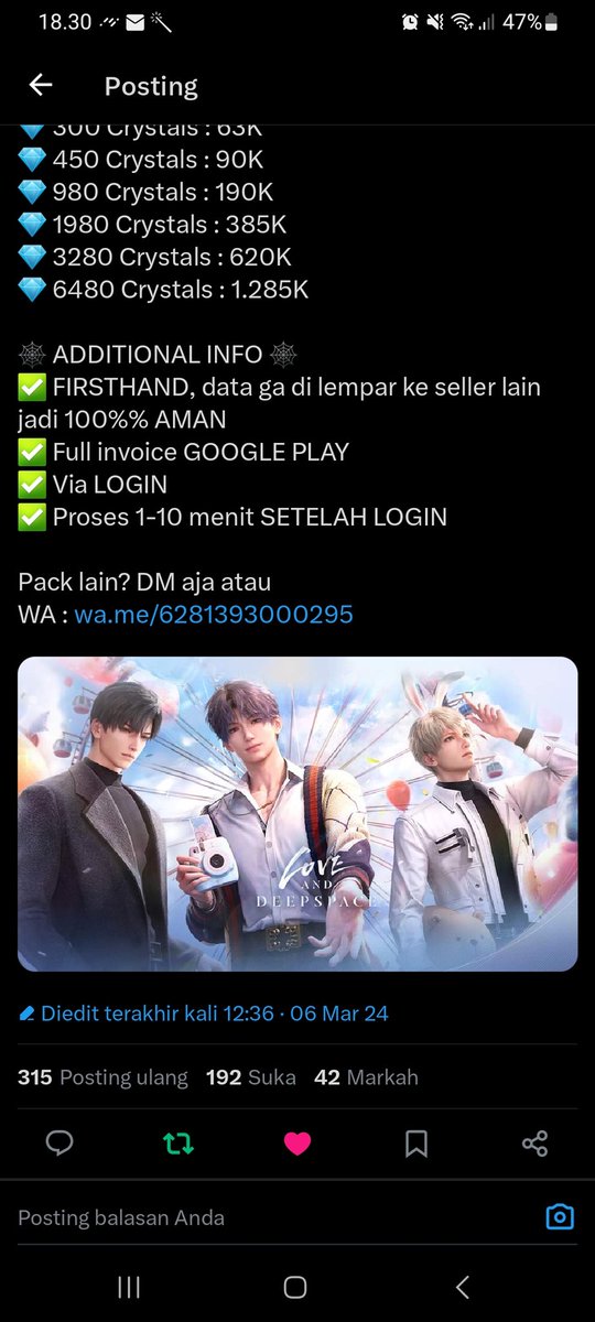 spearscbin's tweet photo. @Linkon_fess Sudah minn https://t.co/0mj4n0vWYU