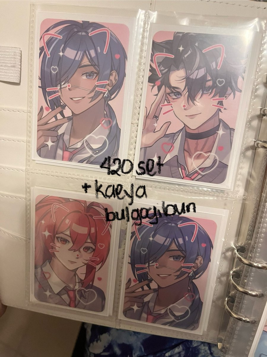 rilazumi's tweet photo. wts lfb ph | genshin hsr prsk

🖇·˚ assorted fmgs — prices on pic + pf &amp; lsf

       ⟢  all onhand, 5 day rsv
             x rush shipping, shipping
             on weekends

reply mine + which set to claim https://t.co/8wlGBi69Zd