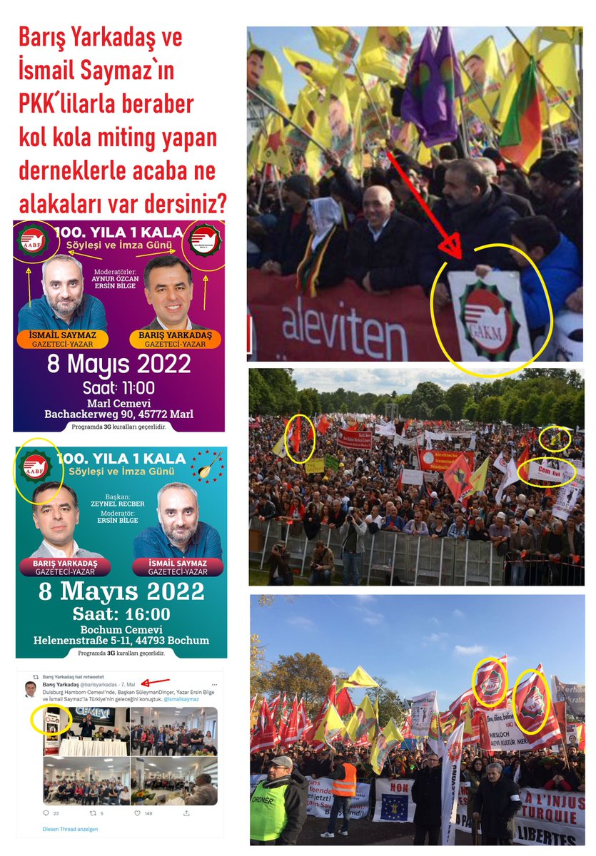 NewsSpecial24's tweet photo. Seninde 15 yıldır dönmediğin taraf kalmadı ... #PKK destekcisi derneklere bile gittin #Saymaz .
