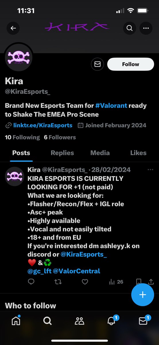 FantasyHuntt's tweet photo. #vctgamechanger #VCTEMEA #valorant 

Please be aware , the players on Kira esports are playing emea qualifiers next week and this is how they behave when you leave their team to focus on mental health. I don’t think people like this should be even be allowed to compete.. https://t.co/x7QYjXIiw5