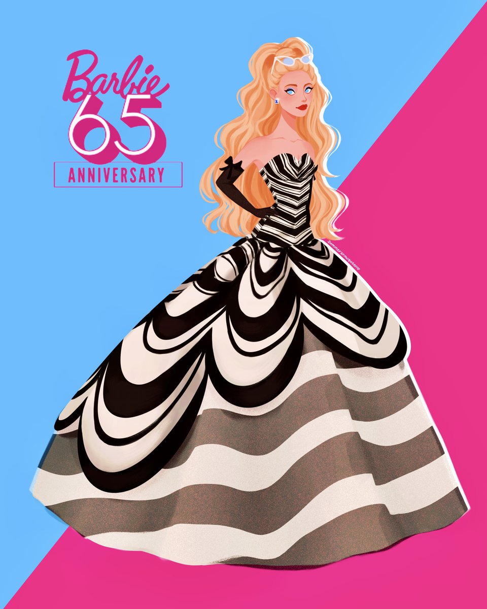 She’s everything, everywhere, all at once since 1959 🩷 Happy 65th birthday, Barbie! ✨ #Barbie