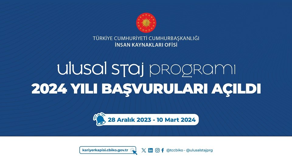 BARTIN SBKY (@bartinsbky) on Twitter photo Cumhurbaşkanlığı İnsan Kaynakları Ofisi tarafından koordine edilen Ulusal Staj Programı başvuruları Kariyer Kapısı Platformu üzerinden 10 Mart 2024 tarihine kadar devam etmektedir.
<a href="/baruedutr/">Bartın Üniversitesi</a>
<a href="/uzun_orhan/">ORHAN UZUN</a>
kariyerkapisi.cbiko.gov.tr Cumhurbaşkanlığı İnsan Kaynakları Ofisi tarafından koordine edilen Ulusal Staj Programı başvuruları Kariyer Kapısı Platformu üzerinden 10 Mart 2024 tarihine kadar devam etmektedir.
<a href="/baruedutr/">Bartın Üniversitesi</a>
<a href="/uzun_orhan/">ORHAN UZUN</a>
kariyerkapisi.cbiko.gov.tr