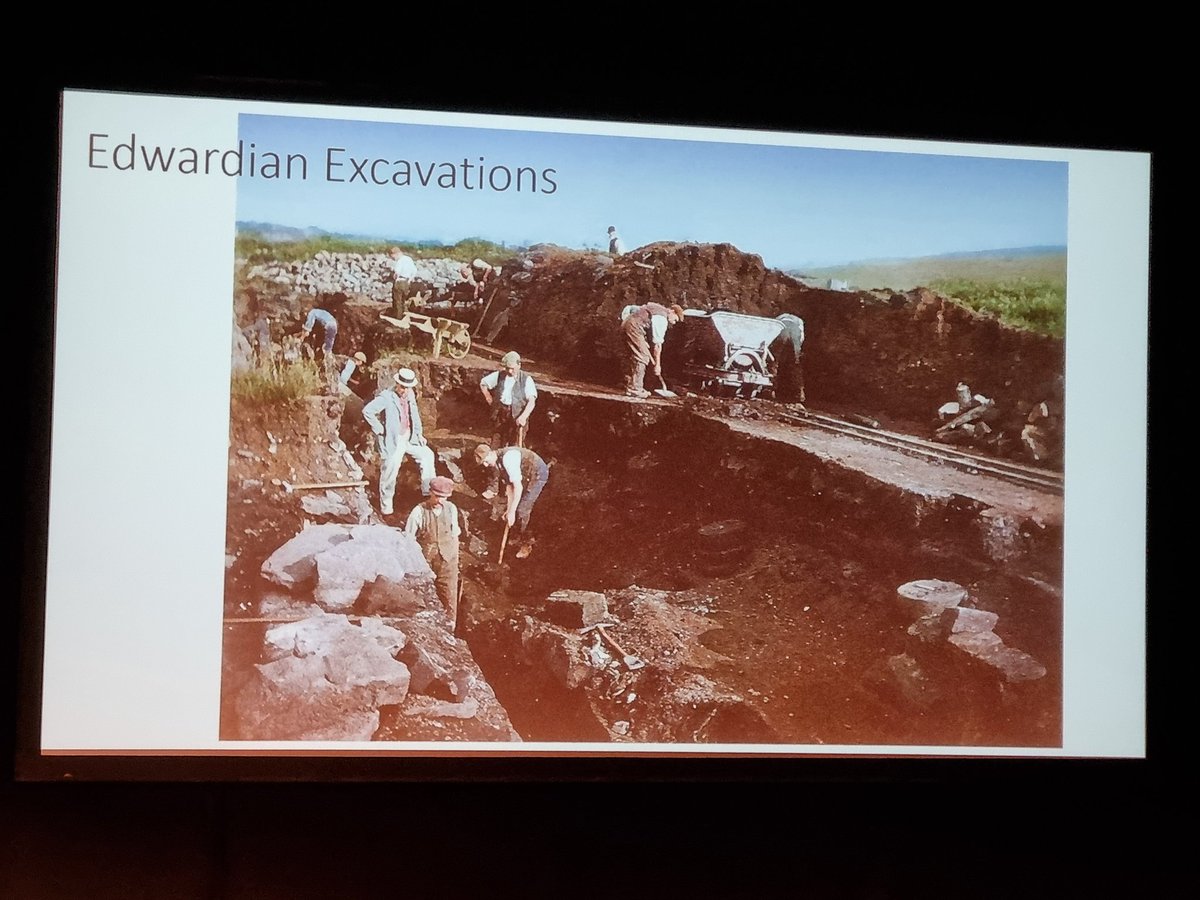 And now <a href="/wallcurator/">Frances McIntosh</a> is telling us about all the new research and projects going on at Corbridge!