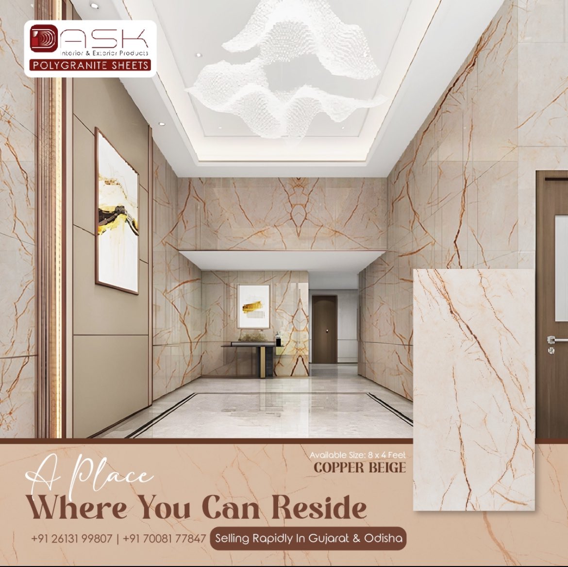 daskpolygranite's tweet photo. A Place Where You Can Reside . 
[ Interior Design, Poly Sheets , Polygranite Sheets , Dask , Easy To Apply ]

#trending #sheets #polygranitesheets #beautifulhome #budget #foryou #fyp #explorepage #HomeDecor #InteriorDesign #NewArrivals #walldecor #wallartifacts https://t.co/uDdKURZWPX