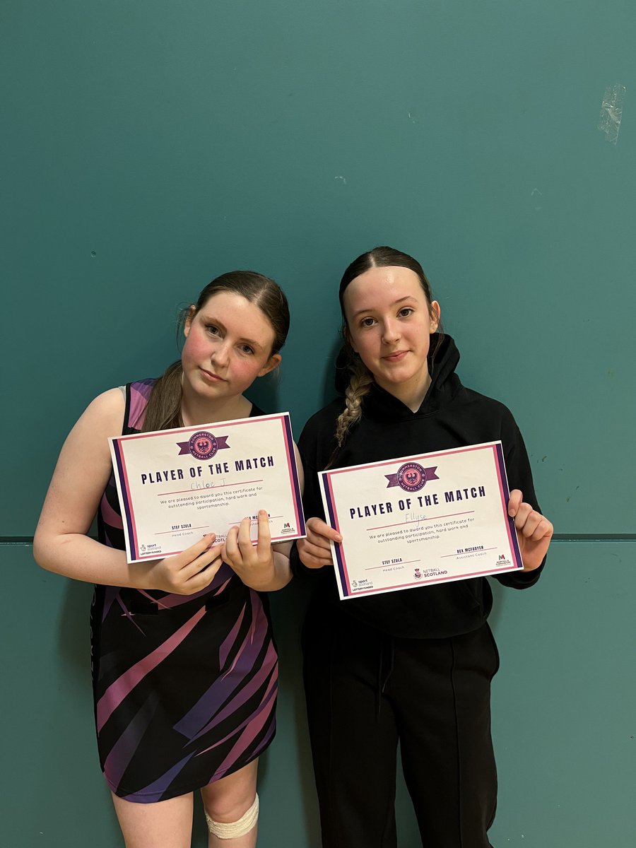 Last night our U13s &amp; U15s played a friendly against <a href="/ednetballclub/">EDNC</a>. It was a great chance for our players to get out on court and try new combinations. Lots of positives and work ons 🩷💜<a href="/GlasgowNetball/">Glasgow Netball(GNA)</a>