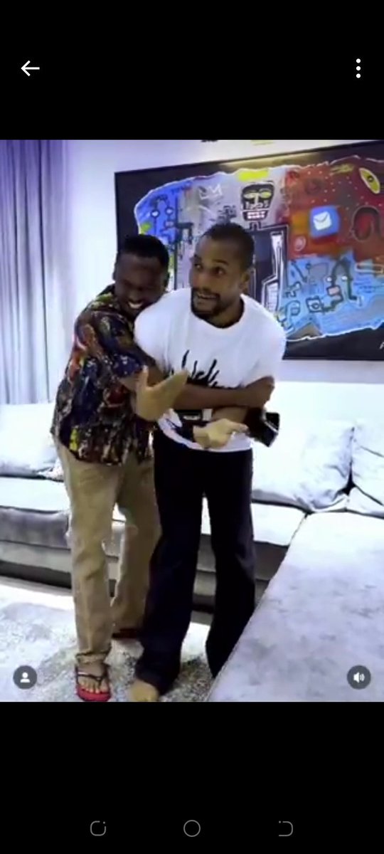 GodiyaJosh's tweet photo. Alex Okubo to Zubby Michael, "Please don't buy me oh... This one you are buying actors up and down. Na me be bread winner, na only me my mama get."

Zubby Michael: "Dont worry you are not part of the people that I will buy."

#EbukaTurnsUpAfrica https://t.co/UXq6CtVPcf