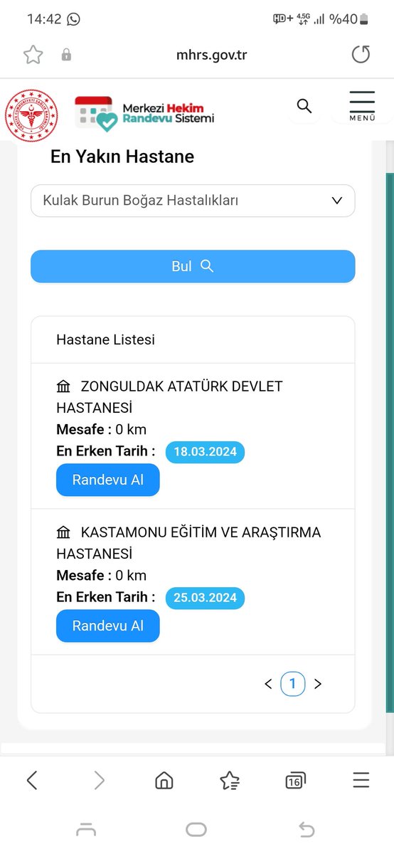 Konuma göre en yakın hastaneyi bul dediğimde
en yakın hastane ;