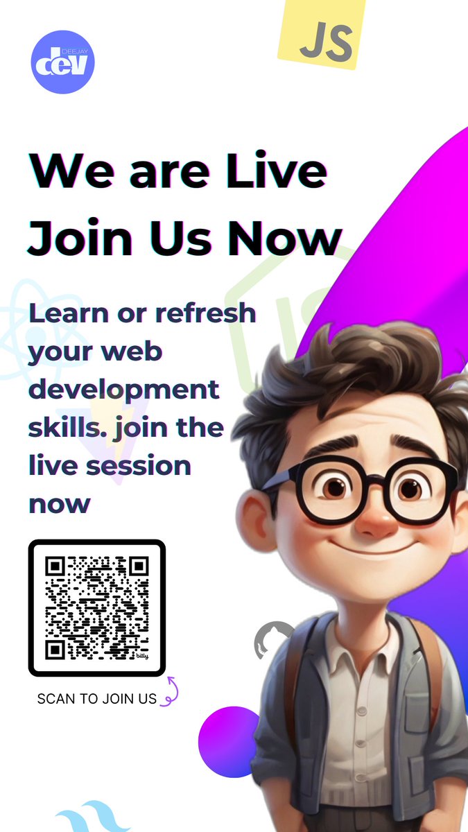 real_deejay_dev's tweet image. Join me live now on Zoom for a coding webinar! 🚀💻 Let's dive into some exciting coding challenges together. Click the link to join: bit.ly/deejaydevwebin… #CodingWebinar #LiveCoding #TechCommunity