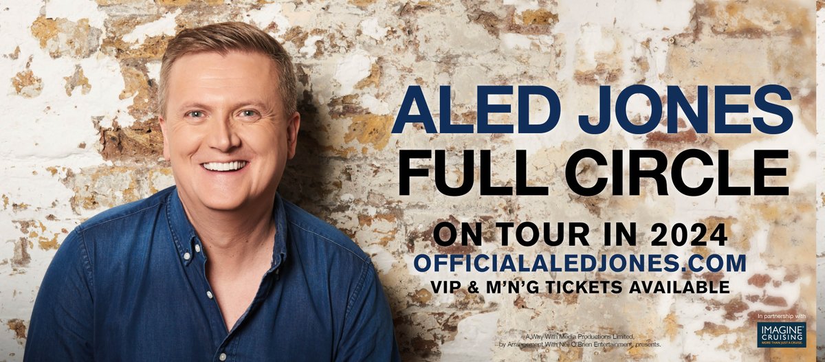 Aled Jones🗓️Fri 19 April 7.30pm After 40 years in the business, he’s looking back on a remarkable career with a one-man show, that will feature new music, tales from the decade, his story told in his own words. 🎟️Book online: bedfordcornexchange.co.uk/events/aled-jo… or contact 01234 718044