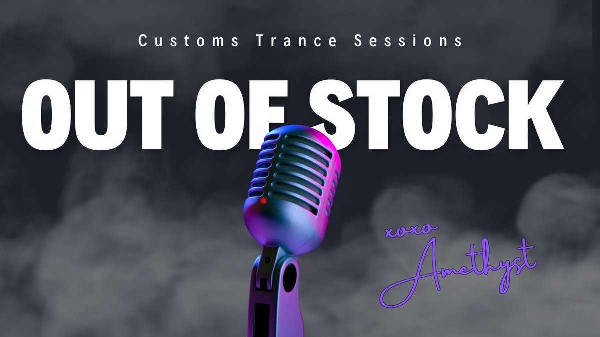 As of this morning, custom audio sessions are now out of stock for an extended period of time.

For more info, please see my post here:
tinylf.com/6K072Uha